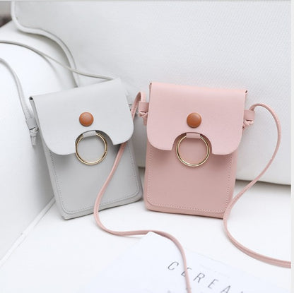 Mini PU Small Lady Shoulder Crossbody Bag