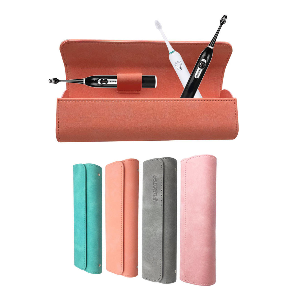 PU Leather Travel Case Storage Bag For Electric Toothbrush