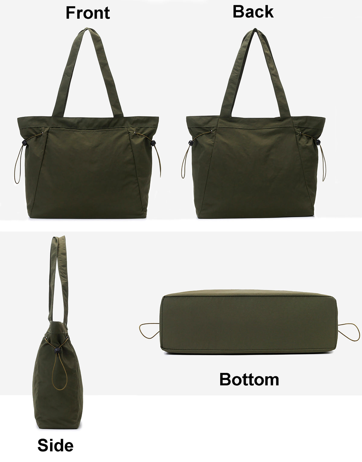Women Tote Bag with Zipper Gym Tote Work Tote Nurse Dance Yoga Bag for Sport Travel