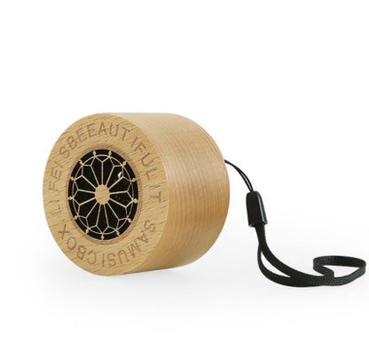 Classic Wooden Wireless Speaker Support TF Card