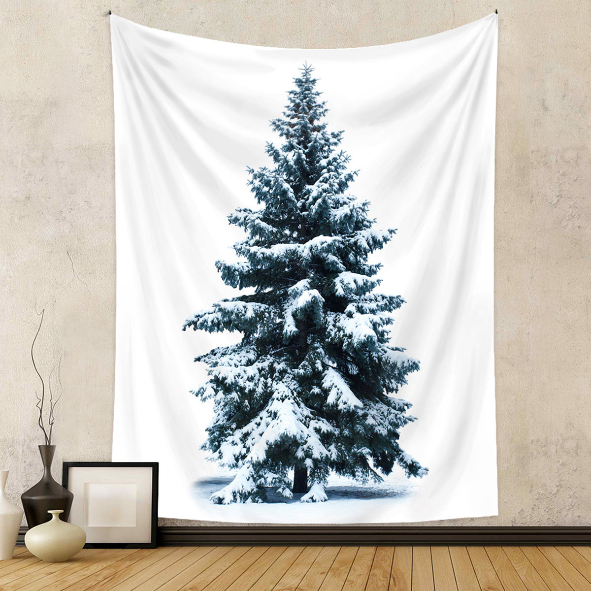 28.8" x 37.4" Christmas Tree Tapestry Christmas Decoration-#2