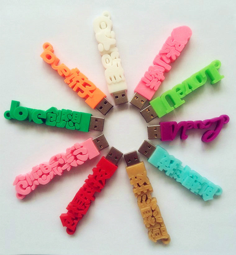 PVC 3D Custom 16 GB USB Flash Drive