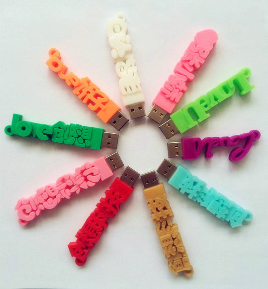 PVC 3D Custom 16 GB USB Flash Drive
