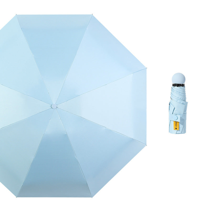 Light Blue Blank Top View