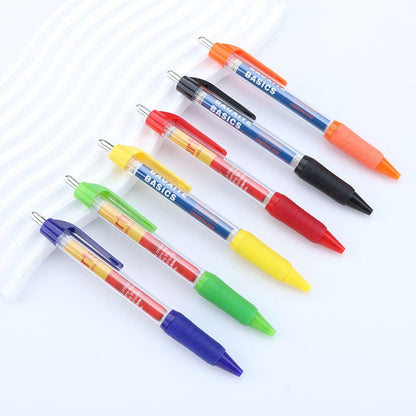 Pull Out Retractable Banner Advertising Ballpoint Pen