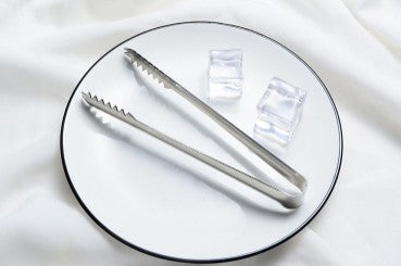 Kitchen Tool High-Grade Stainless Steel Ice Clip Sugar Cube Clip (Small)