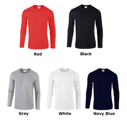 Women's 6.35 oz. Slim-Fit Long-Sleeve Crewneck Cotton T-Shirt