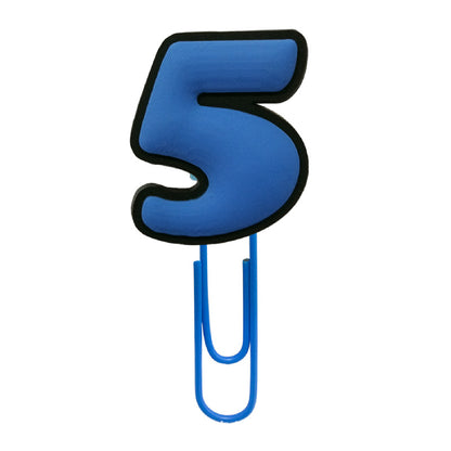 Patch Number Series - Number Five Paper Clip #5