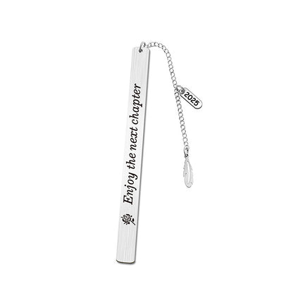 Custom Metal Bookmark W/ Tassel For Teachers, Students, Book Lovers