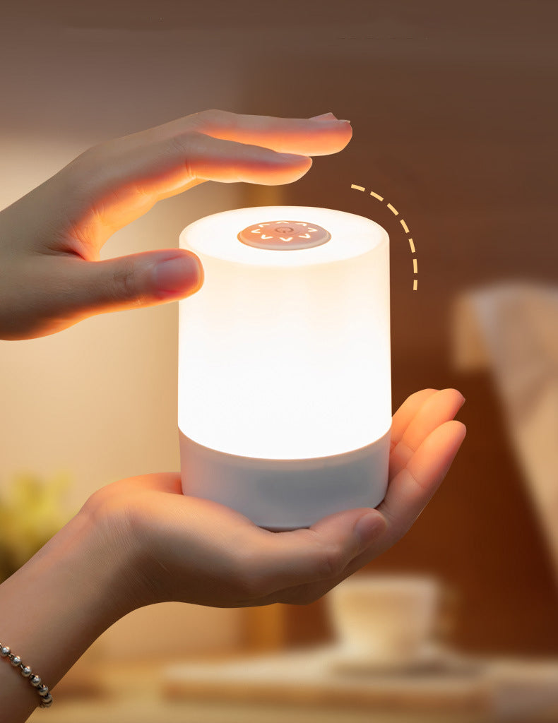 Portable LED Touch Night Light for Kids, Nursing Lamp With Built-in Rechargeable Battery