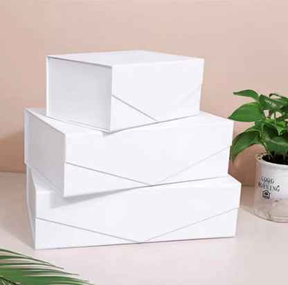 13.8'' x 9.06' Folding Gift Box/One-piece Gift Box/Magnetic Clamshell Packing Box