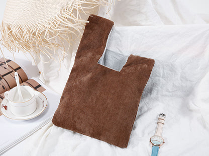 Corduroy Wrist Bag