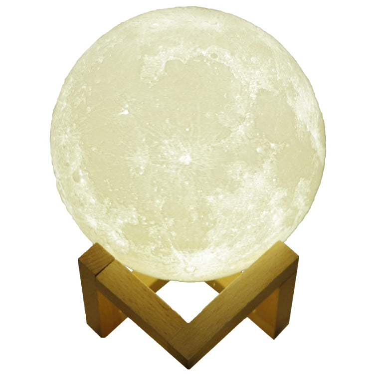 LED Moon Shaped Slapping Night Light Speaker