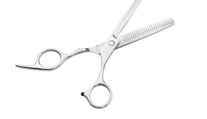 6'' Stainless Steel Tooth Cut Thinning Hair Hairdressing Cutting Bangs Professional Hair Scissor