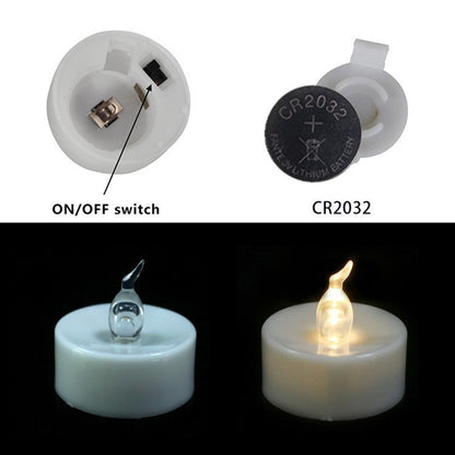Mini Flashing Led Tea Light Candle