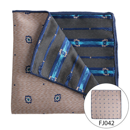 13x13" Pocket Squares for Men Mens Handkerchiefs for Wedding Business Banquet Suit Accessories