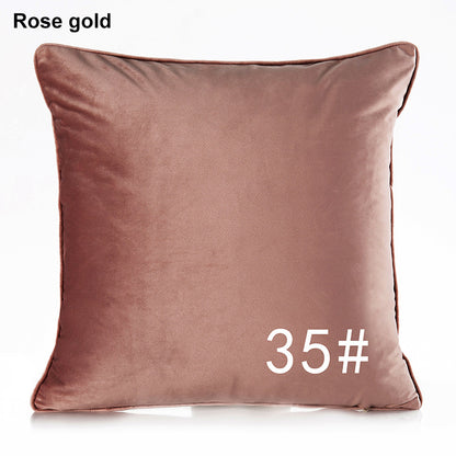 11.8 x 19.7" Premium Square Dutch Velvet Throw Pillowcase With Hidden Zipper