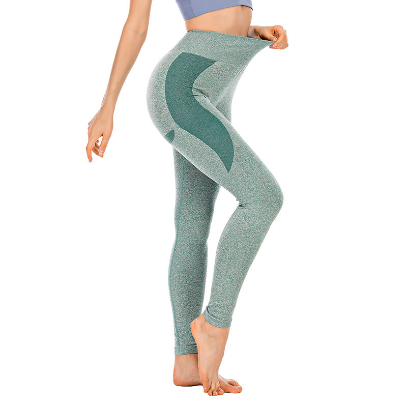 High Waisted Leggings For Women Sport Yoga Pants With Trim
