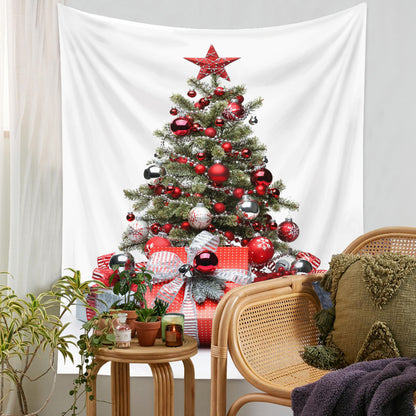 39.4"x 59.1" Christmas Tree Tapestry Christmas Decoration-#2