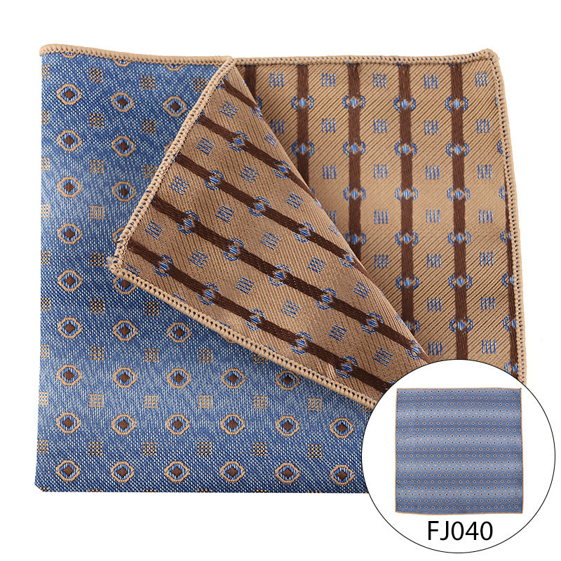13x13" Pocket Squares for Men Mens Handkerchiefs for Wedding Business Banquet Suit Accessories