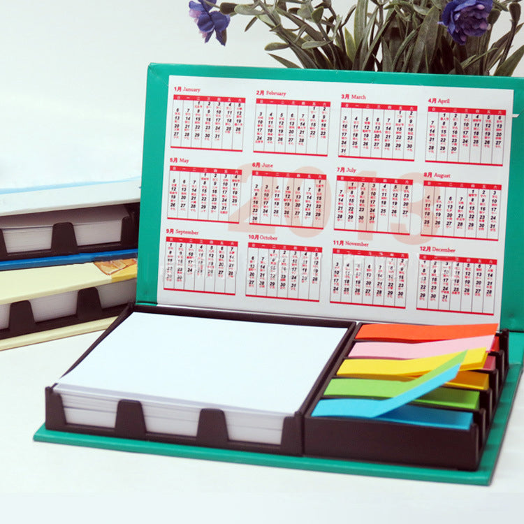 Desk Memo w/Calendar
