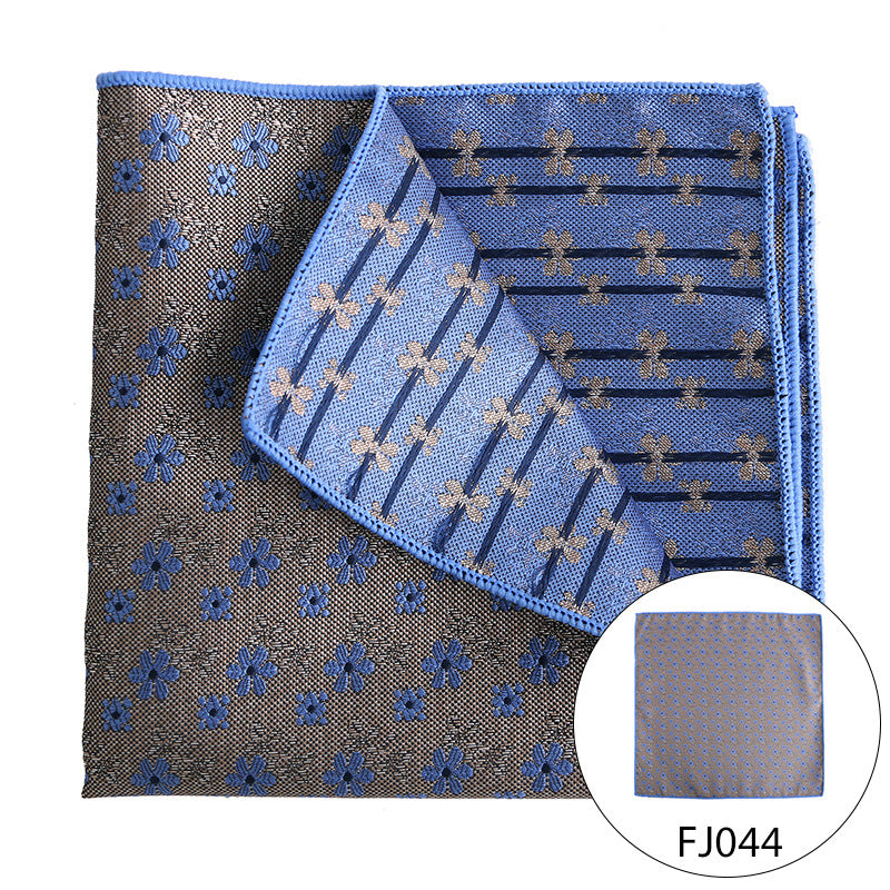 13x13" Pocket Squares for Men Mens Handkerchiefs for Wedding Business Banquet Suit Accessories