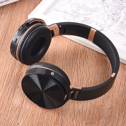 Foldable On Ear Stereo Wireless Headsets Earphone