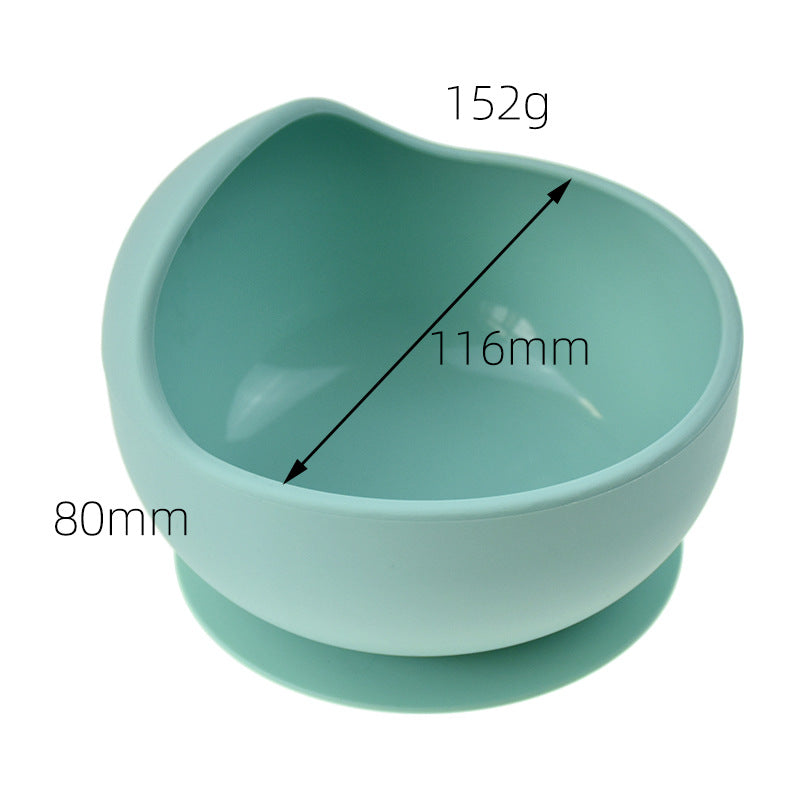 Anti-skid Baby Bowl Spoon w/Suction Set