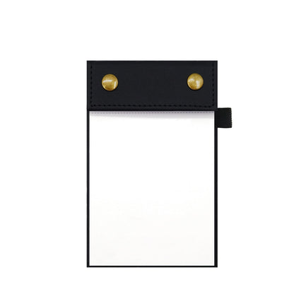 A6 Reusable Pocket Notepad Set Tear-Off Lined Pages W/ Pen Sleeve