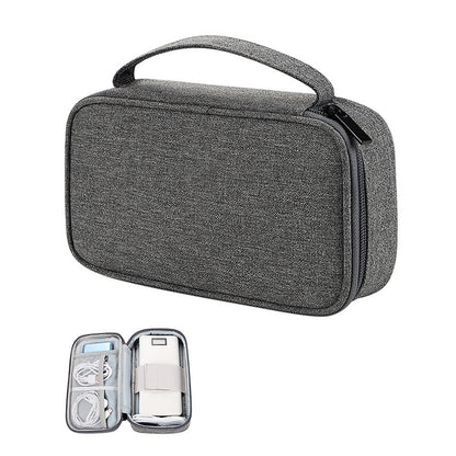 Electronic Accessories Organizer Travel Cable Organizer Bag Pouch (Medium Size)