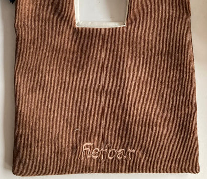 Corduroy Wrist Bag