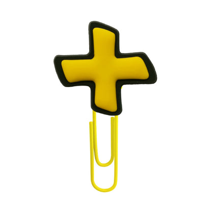 Patch Signs Series - Plus Sign Paper Clip