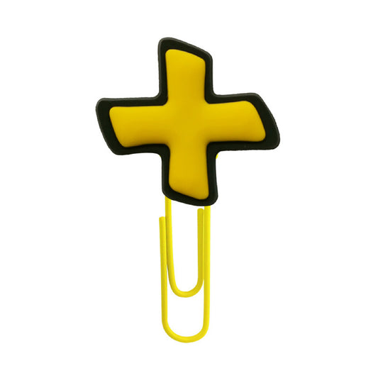 Patch Signs Series - Plus Sign Paper Clip