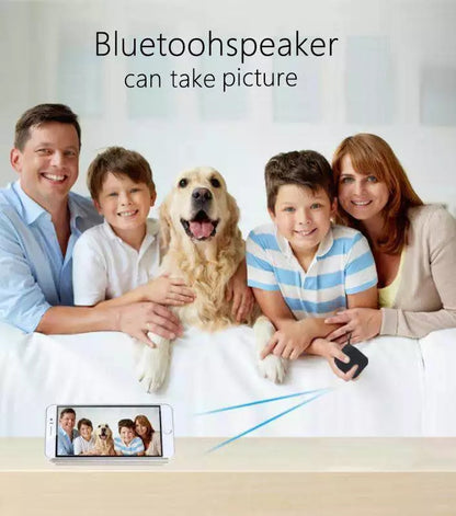 New Powerful Stereo Sound Mini Cube Portable Wireless W/ Selfie Function