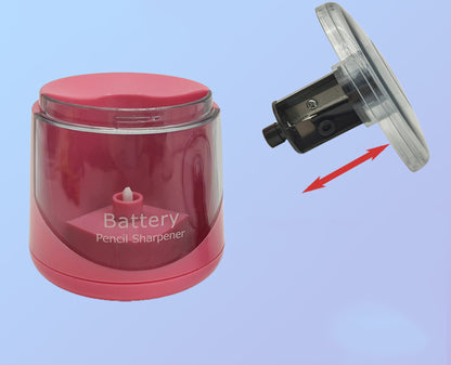 Battery-Powered Portable Electric Pencil Sharpener