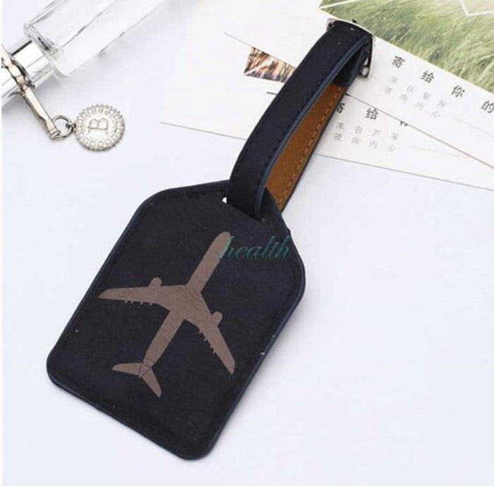 PU Leather Luggage Tag