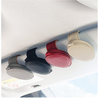 Magnetic Clips for Glasses Sunglasses Holder for Car Visor Oval Holder