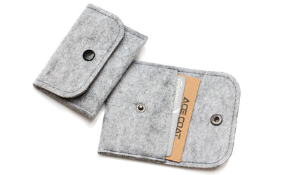 Mini Small Felt Purse Organizer Handbag Pocketbook Handle Bag