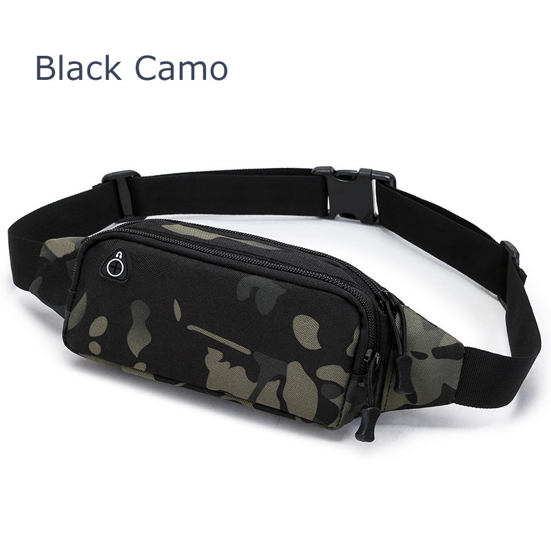 Multi Functional Outdoor Sports Water Resistant Oxford Camouflage Fanny Pack