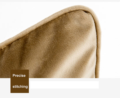 11.8 x 19.7" Premium Square Dutch Velvet Throw Pillowcase With Hidden Zipper