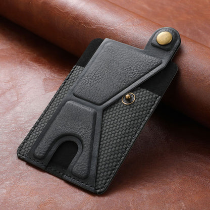 Stick-on Phone Wallet, Slim Expandable Credit Card Pocket