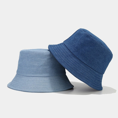 Outdoor Summer Washed Denim Beach Fishing Sun Hat