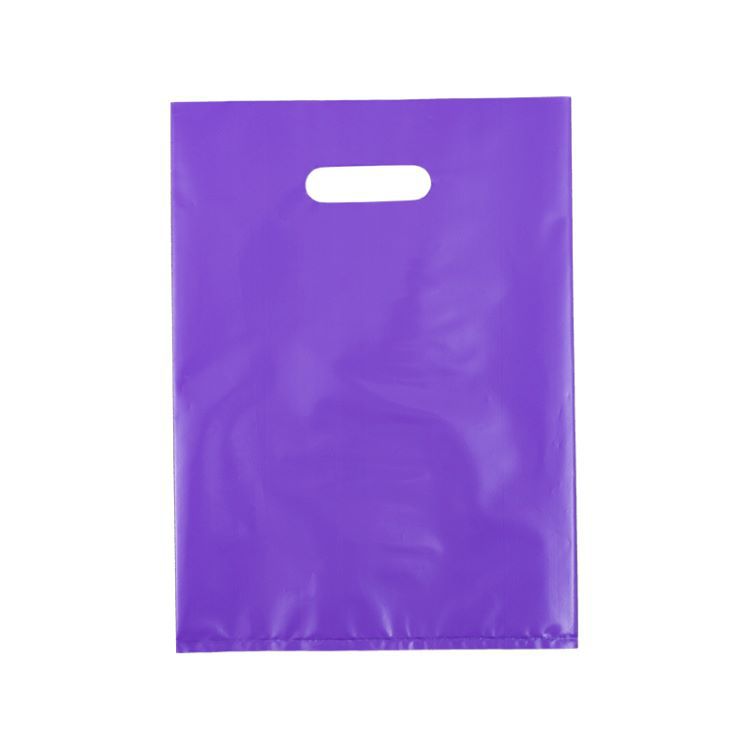 10"x15" 2.4mil Merchandise Bag W/ Die Cut Handle for Boutique Bag Shopping Clothes Packaging Bag