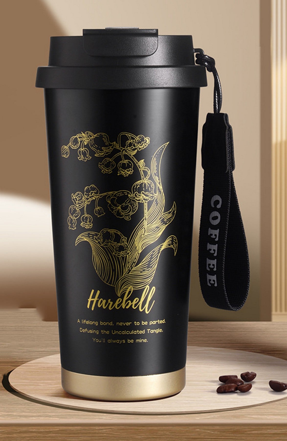 Flower Printing Black