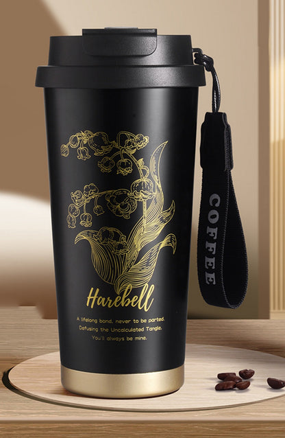 Flower Printing Black