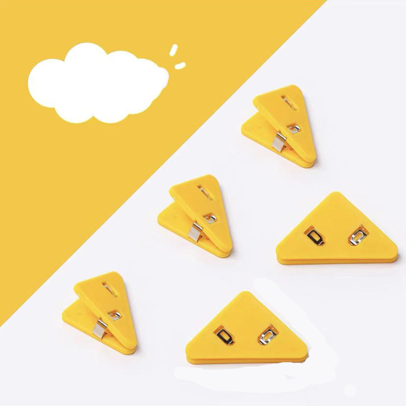 Triangle Book Corner Paper Clip Book Clips Prevent Books From Curling Clip Bookmark