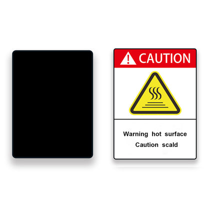 Rectangle Shape Heat Sensitive Sticker/Color Change Sticker/Temperature Sensing Sticker