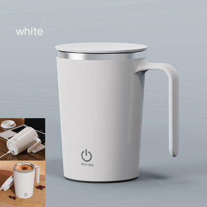400 ml Mixing Cup 304 Stainless Steel Magnetization Cup Automatic Magnetic Cup Portable Coffee Cup
