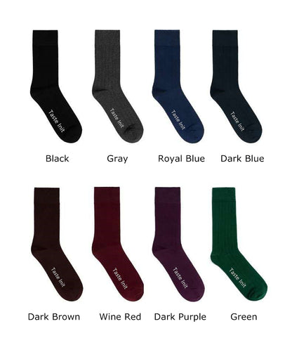 Men Casual Cotton Socks Mid-calf Length Socks For Adult Stretch Crew Socks Thick Warm Sock