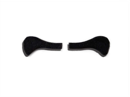 2 Piece Movie Quality Faux Mustache w/Paper Card Backing